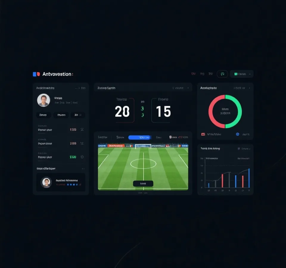 世界杯直播界面示意图